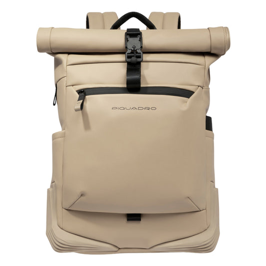 Zaino roll-top resistente all'acqua porta pc 15,6" poliuretano